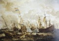 Batalla de cuatro días Batallas navales.